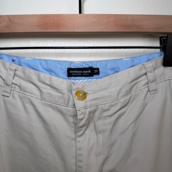 Southern Marsh Shorts Men's Size 30 Khaki Chino Preppy Southern Classic - Picture 3 of 6